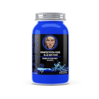 Wildcrafted Organic  Sea Moss Infused with blue SPIRULINA