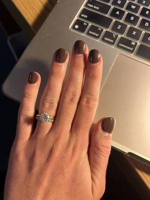 OPI dip mani by Kristine