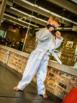 Instructor Melanie works very well with the students and you can tell she has a great passion for Martial Arts.