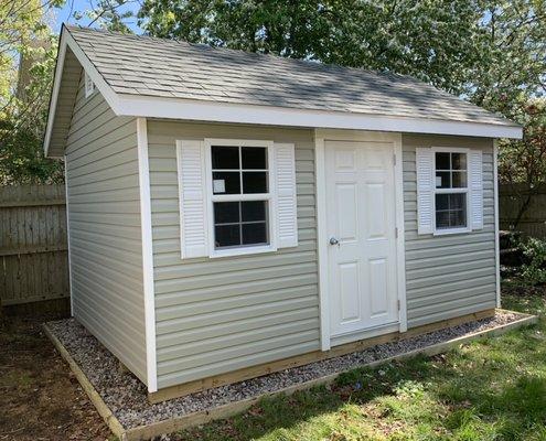 10x12 Classic Vinyl Shed