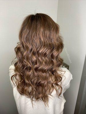 Brunette balayage