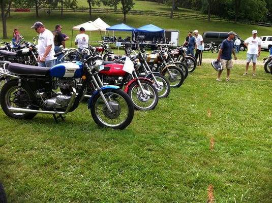 Bikes at The Journey Garage Automotive Restoration and Repair in Harleysville, PA