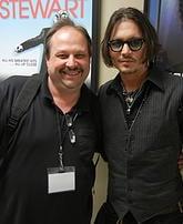 Interview with Johnny Depp for his new movie at Cine-con.