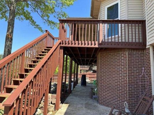 Deck + Stair Stain