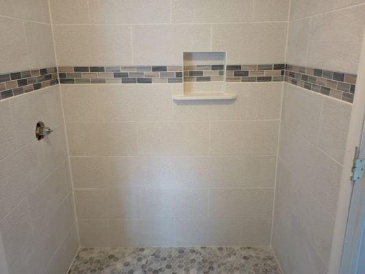 Custom shower stall