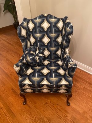 Wing back chairs