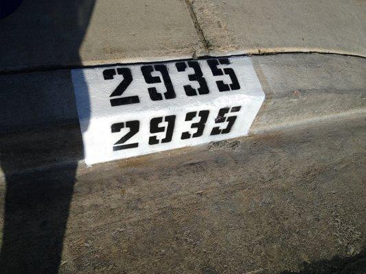 Curbside Numbers