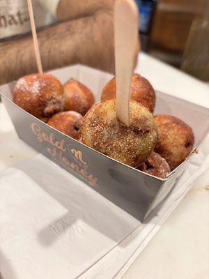 Hazelnut Loukoumade