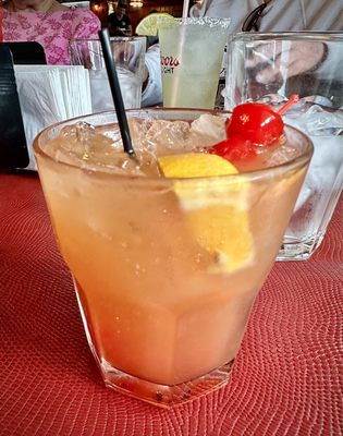 Brandy old fashioned sour with fruit