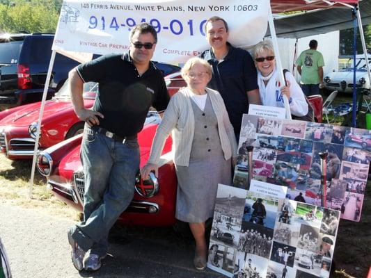 The family at the Historic Festival