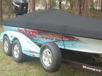 Custom Boat travel cover