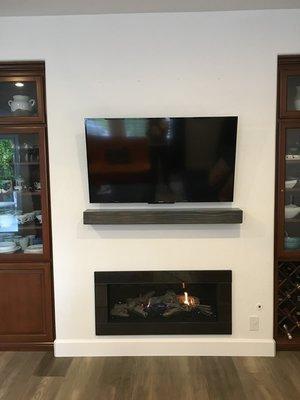 Walnut Creek Fireplace remodel.