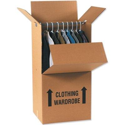 Wardrobe boxes and other moving essentials