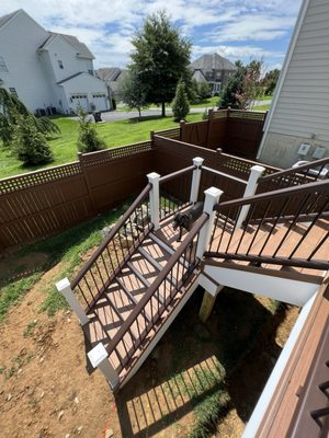 Deck stairs