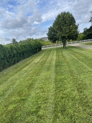 Large property mowing