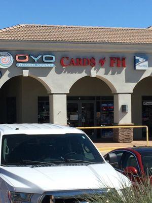 Cardsmart is now Cards of Fountain Hills. Same location, hours, services.