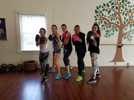 New years bootcamp class! Thanks for joining, ladies!