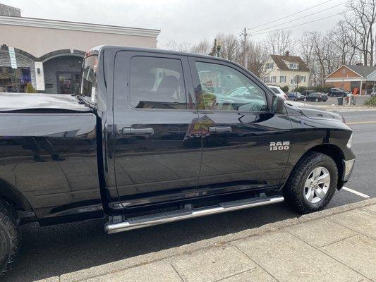 My truck after the pristine detailing.