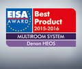 Denon's EISA Award for Best Product in the Multi-Room Systems category.