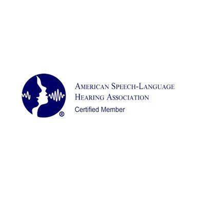 Certified Member of American Speech-Language-Hearing Associates.