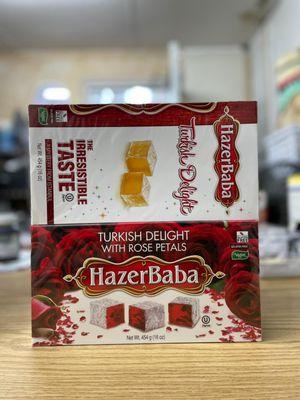 Almadina Market offers Hazer Baba Turkish Delight, a Turkish product that is among the world's most delectable sweets.