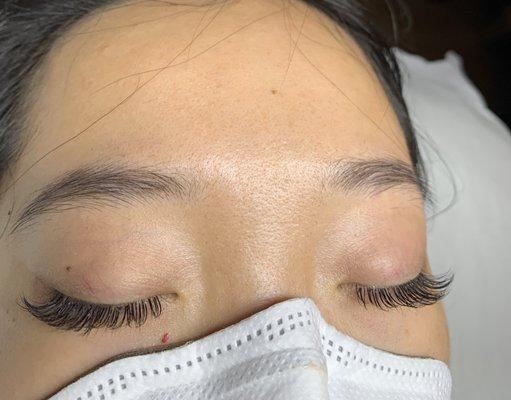 Lash extensions by Chi.