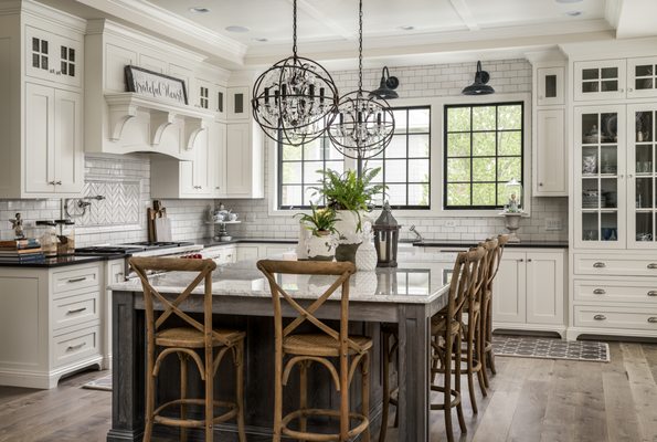 One of the dreamiest kitchen's we have been able to work on. Subway tile, planked floors and quartz countertops harmonize perfectly.