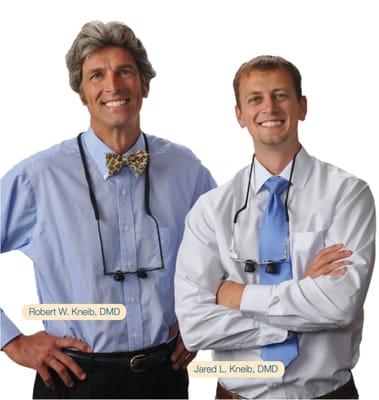 Dr. Robert Kneib with Dr Jared Kneib