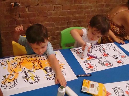 Little Hands Creatve Play Workshop. Toddlers ages 18 -42 months.