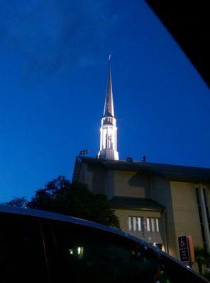 Pretty steeple.