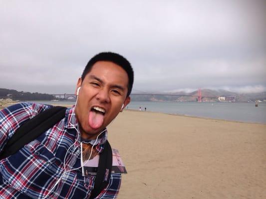 This is me enjoying Crissy fields.