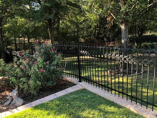 Taylored Services Iron Fence