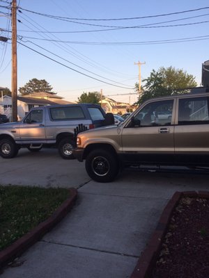 Wife loves our vintage 4x4s