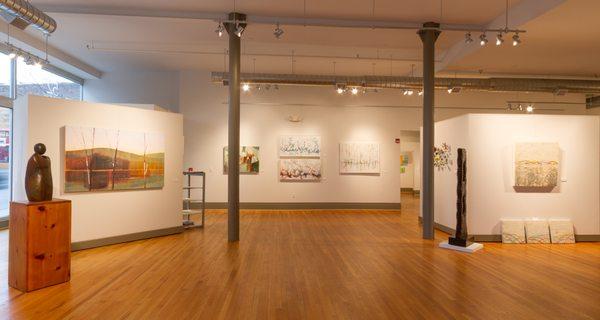 Interior - The Haen Gallery in Asheville, NC