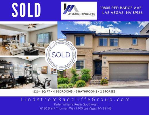 #LindstromRadcliffeGroup #SFRMarketUpdate #LasVegasRealtor #SOLD