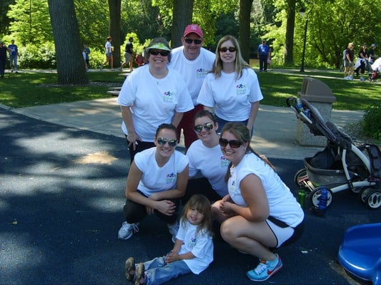 Cahill & Associates at the 2012 Step Up for Autism Walk in Naperville, IL.