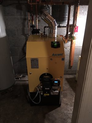 Energy kinetics accent boiler