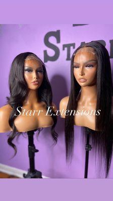 24in 4*4 Closure wigs