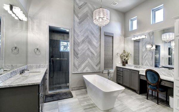 Luxury modern bathroom