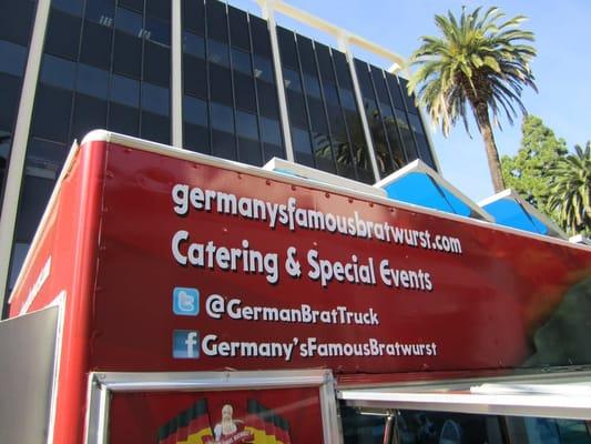 Germany's Famous Bratwurst Truck on Twitter @GermanBratTruck