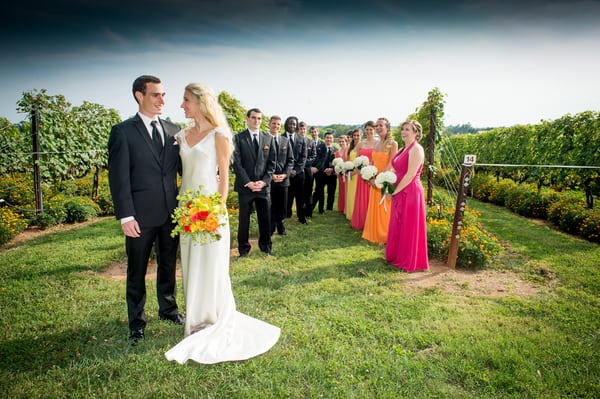 Vineyard Wedding at Old House Vineyards in Culpepper, Virginia