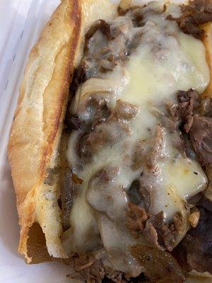 Classic Cheesesteak: mild provolone