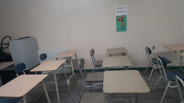 One of the Texas City location's classroom.