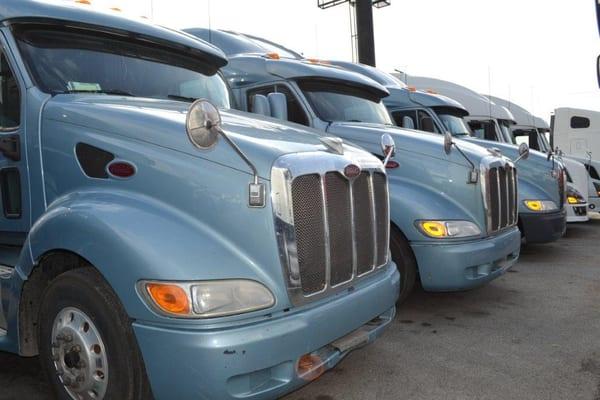 Great Peterbilt trucks on inventory