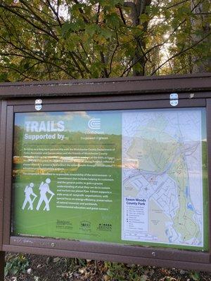 Hiking Trails map