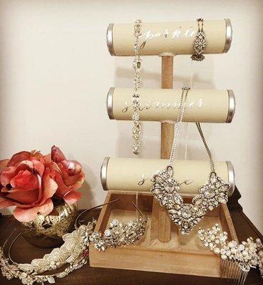 A bridal look isn't complete after finding the perfect wedding dress. Wedding day accessories are a must!