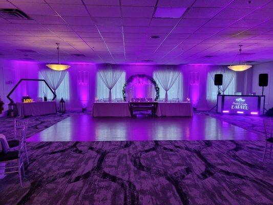 Uplighting with SEK at Valleybrook CC