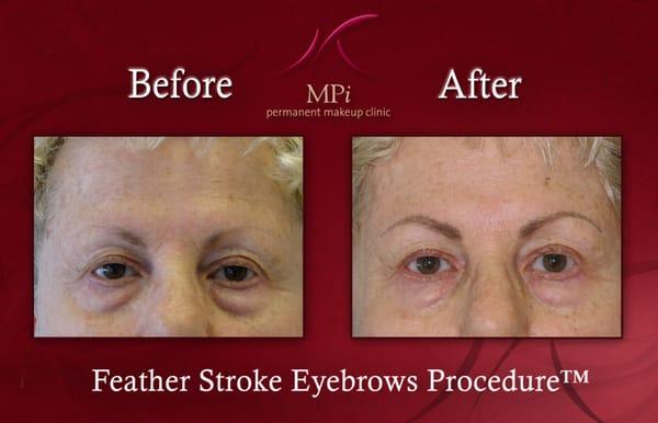 Permanent eyebrows, microblading, eyebrow tattoo, MPi Permanent Makeup