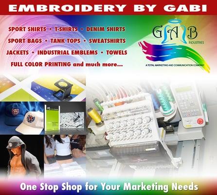 Embroidery by Gabi Inc