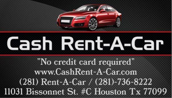 Cash Rent A Car